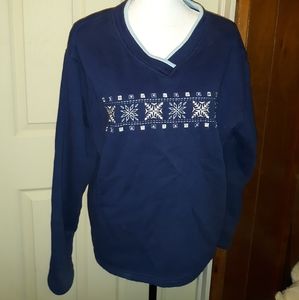 SALE 3/$25 SALE Snowflake Sweatshirt